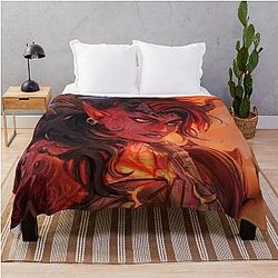 Baldur's Gate 3 - Karlach Throw Blanket