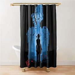 Baldurs Gate 3 Minthara Negative Illusion Shower Curtain