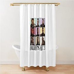 Baldur's Gate - Companion Panels Shower Curtain