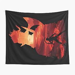 Baldur's Gate 3 - Karlach Negative Illusion Tapestry