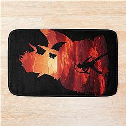 Baldur's Gate 3 - Karlach Negative Illusion Bath Mat