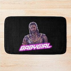 Baby girl Gale from Baldur's Gate 3 Bath Mat