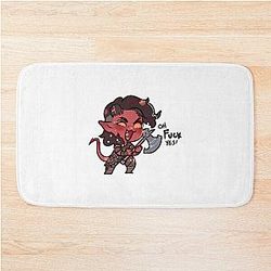 Karlach Baldur's Gate Bath Mat