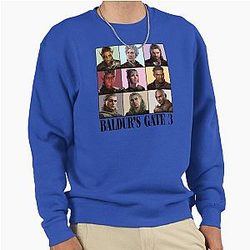 Baldur's Gate Companions Availabe Panel Sweatshirt