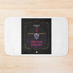 Baldur's Gate Critical Failure Bath Mat