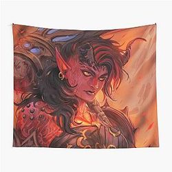 Baldur's Gate 3 - Karlach Tapestry