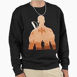 Baldur's Gate 3 - Wyll Negative Illusion Pullover Sweatshirt