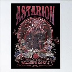 Astarion Builders Baldur's Gate 3 Poster