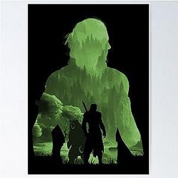 Baldur's Gate 3 - Halsin Negative Illusion Poster