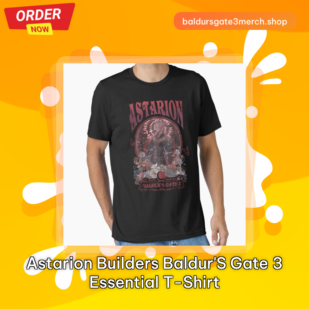 Astarion Builders Baldur's Gate 3 Essential T-Shirt