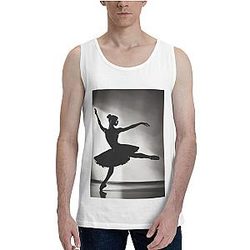 Ballerina Dance Tank Top Muscle Shirts Sleeveless Tank Top