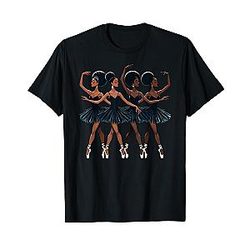 African American Ballerina Dance T-Shirt