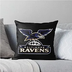 Baltimore Ravens Throw Pillow