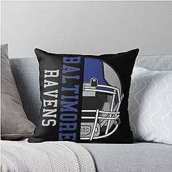 Art Baltimore Ravens Throw Pillow