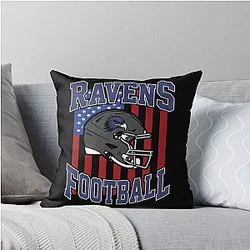Baltimore Ravens Throw Pillow