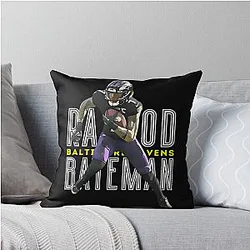 Art Baltimore Ravens Throw Pillow