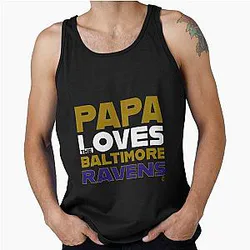 Art Baltimore Ravens Tank Top