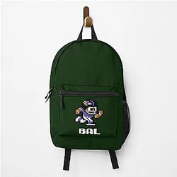 Baltimore Ravens Tecmo Super Bowl Football Player Backpack