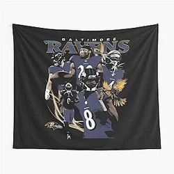 Art Baltimore Ravens Tapestry