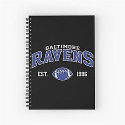 Baltimore Ravens Spiral Notebook