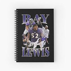 Art Baltimore Ravens Notebook