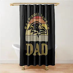 Art Baltimore Ravens Shower Curtain