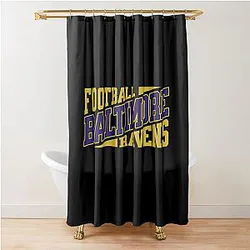 Art Baltimore Ravens Shower Curtain
