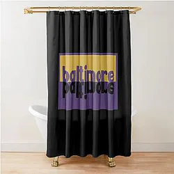 Baltimore Ravens Shower Curtain