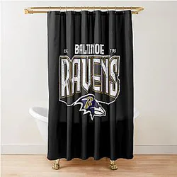 Art Baltimore Ravens Shower Curtain