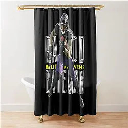 Art  Baltimore Ravens Shower Curtain