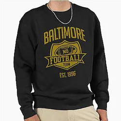 Baltimore Ravens Maryland Football Team Pullover Sweatshirt