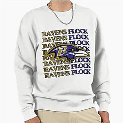 Baltimore Ravens Flock Pullover Sweatshirt