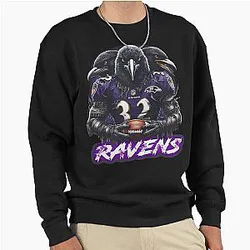 Art Baltimore Ravens Pullover Sweatshirt