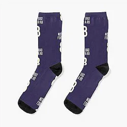 Limited Edition Not Bad For Lamar Jackson 8 Baltimore Ravens Jersey Style Shirt Phone Case Mug Wall Tapestry Mask Socks
