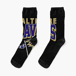 Art - Baltimore Ravens Socks