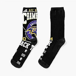 Art Baltimore Ravens Socks