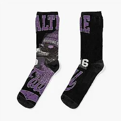 Art Baltimore Ravens Socks