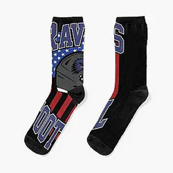 Art - Baltimore Ravens Socks