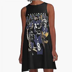 Art Baltimore Ravens A-line Dress
