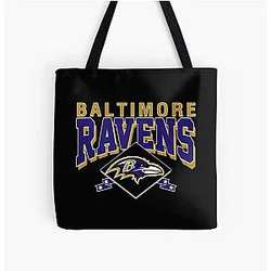 Art - Baltimore Ravens All Print Tote Bag