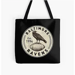 Baltimore Ravens All Over Print Tote Bag