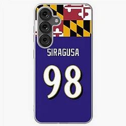 Tony Siragusa Baltimore Ravens Samsung Galaxy Case