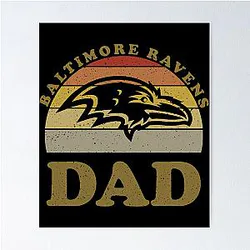 Art Baltimore Ravens Poster