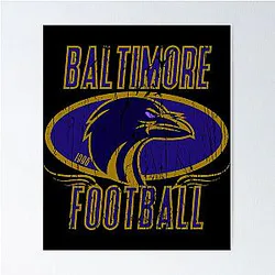 Art Baltimore Ravens Poster