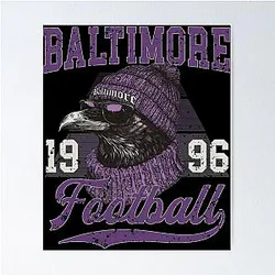 Art Baltimore Ravens Poster
