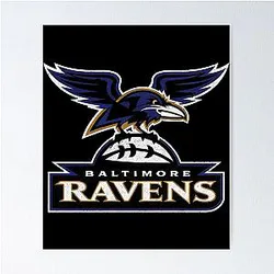 Art Baltimore Ravens Poster