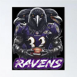 Art Baltimore Ravens Poster