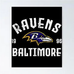 Art Baltimore Ravens Poster