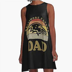 Art Baltimore Ravens A-Line Dress