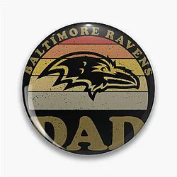 Art Baltimore Ravens Pin